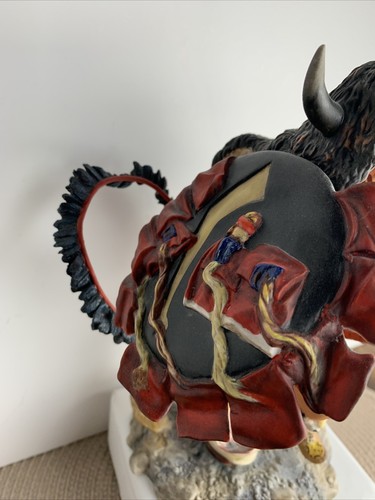 Franklin Mint Buffalo Dancer Porcelain Figure Sculpture Murphy Limited Ed. - Bild 5 von 17