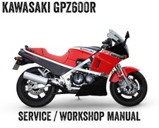1985-1990 Kawasaki GPZ600R ZX600A GPZ600 Repair Workshop Service Manual PDF File