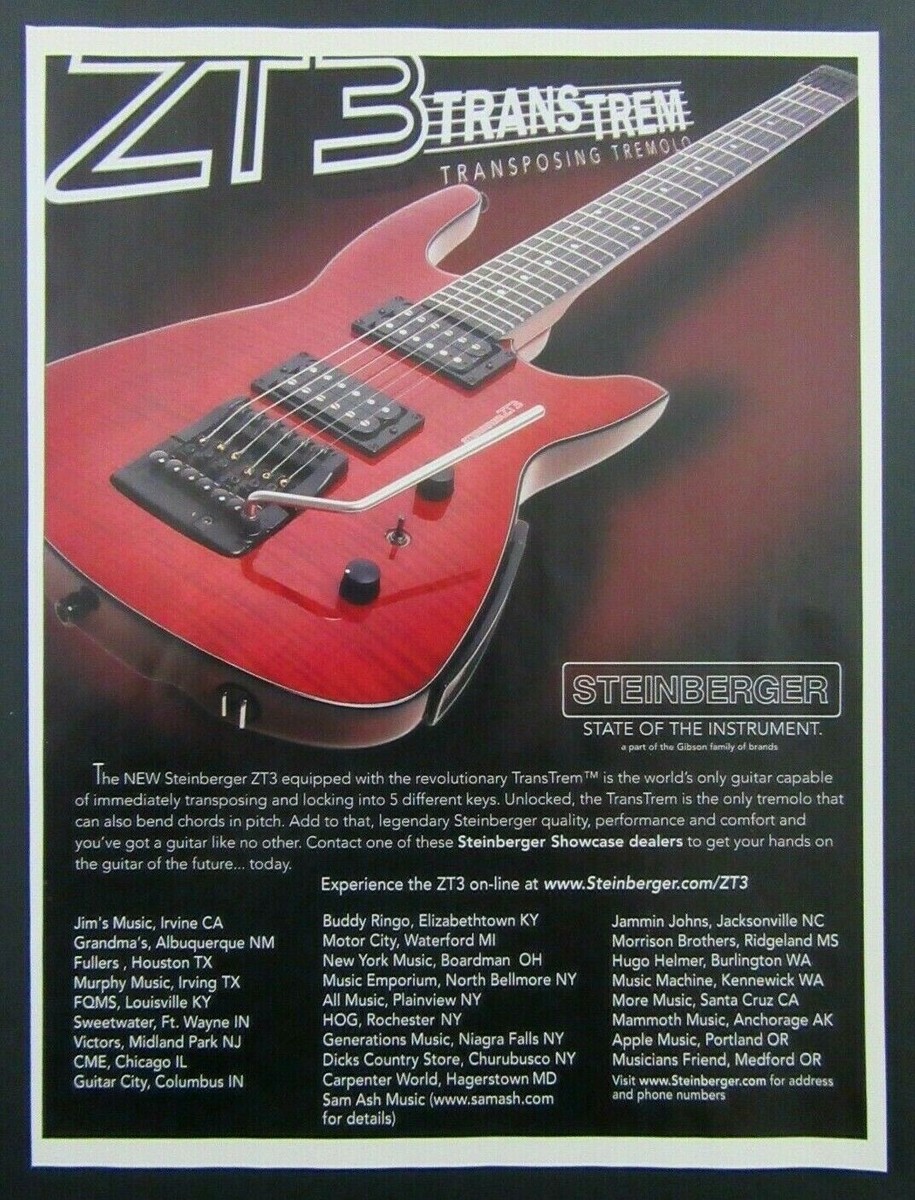 Steinberger ZT-3 Custom スタインバーガー
