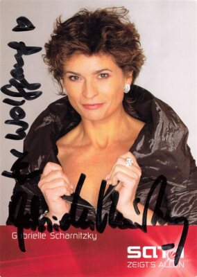 497301) Schauspieler-Autogrammkarte - Gabrielle Scharnitzky, Verliebt in Berlin