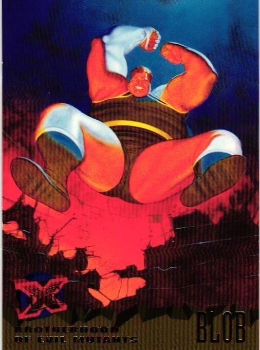 BLOB #58 Base 1995 Fleer Ultra Xmen Marvel Collectible Card