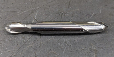 Solid Carbide Ball Double End Mill 9/32'' CD 1/2'' LOC 9/32'' SH 2 Flute