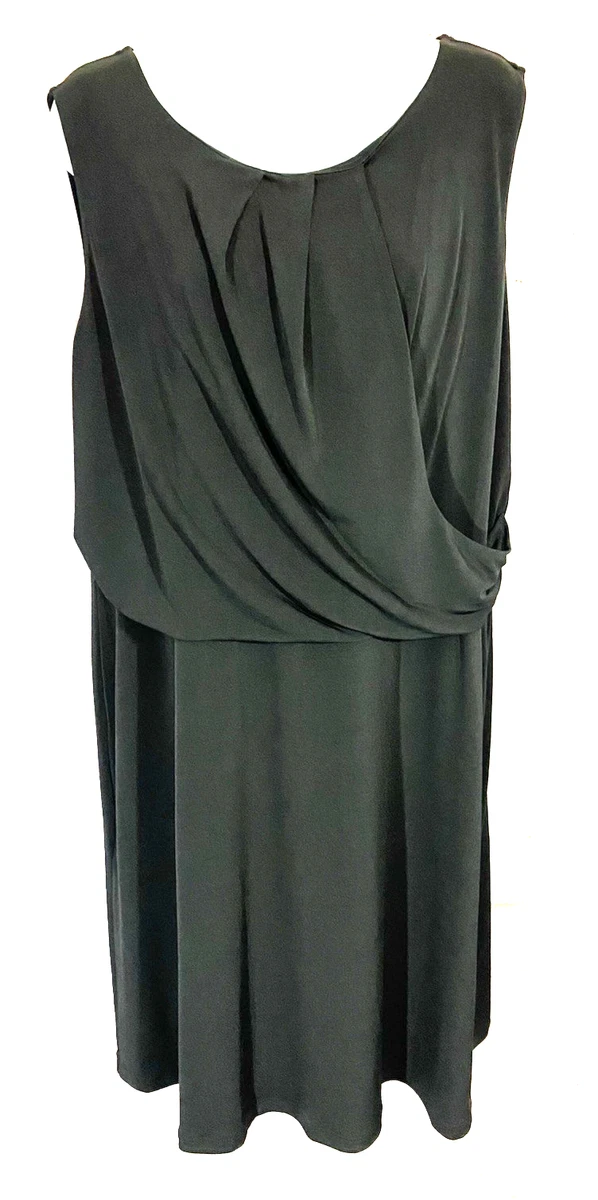evening summer party dress George Halley Black Knit Evening Dress with Beaded Trim – Style & Salvage