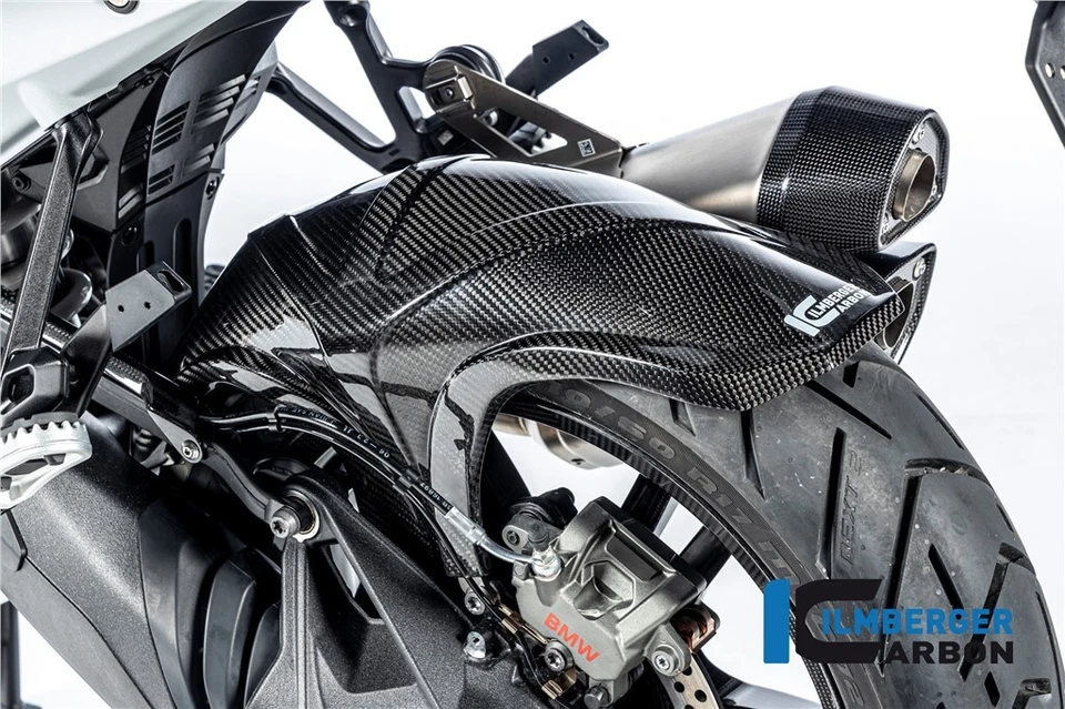 Ilmberger BMW R1300GS 2023 23 глянцевый задний обхват из углеродного волокна / брызговик - Изображение 2 из 4