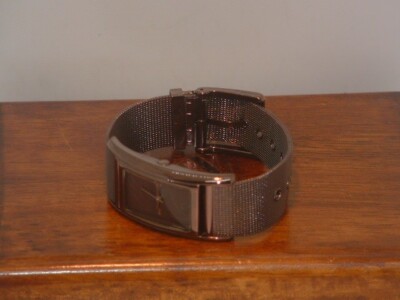 DKNY Glossy Brown Mesh Watch Dkny | Accessories | Dkny Womens Watch Brown And Adjustable  main image 4