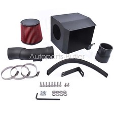Aluminum Short Ram Air Intake System Heat Shield For Honda Civic 03csg072abk