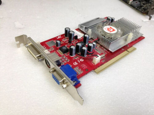 ATI 9250/128MB DDR TV-OUT DVI 64-BIT Karte gebraucht getestet