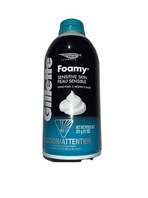 Gillette Men's Shaving Foam - Sensitive Skin Comfort Glide Formula