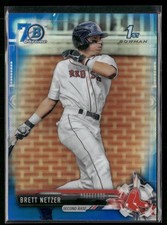 Brett Netzer 2017 Bowman Chrome #BDC-31  Blue  #/200  Boston Red Sox