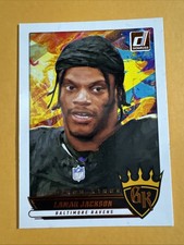 Lamar Jackson - 2025 Donruss Gridiron Kings Insert #GK-LJN - Baltimore Ravens