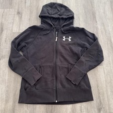 Under Armour Charged Storm ColdGear Full Zip Hoodie Mens Medium Black