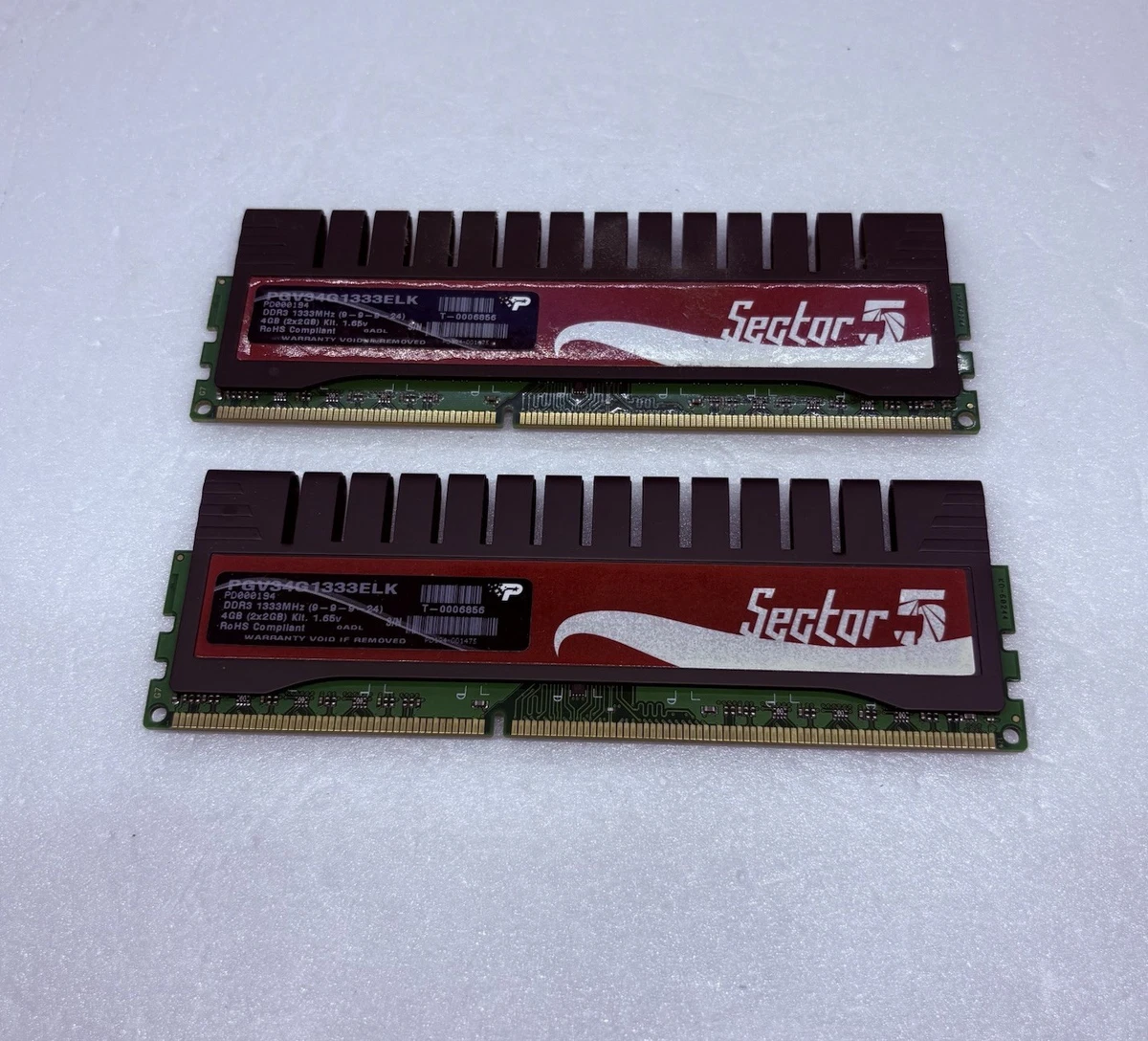 Patriot PC3-10600 (DDR3-1333) Bus Speed DDR3 SDRAM Computer Memory