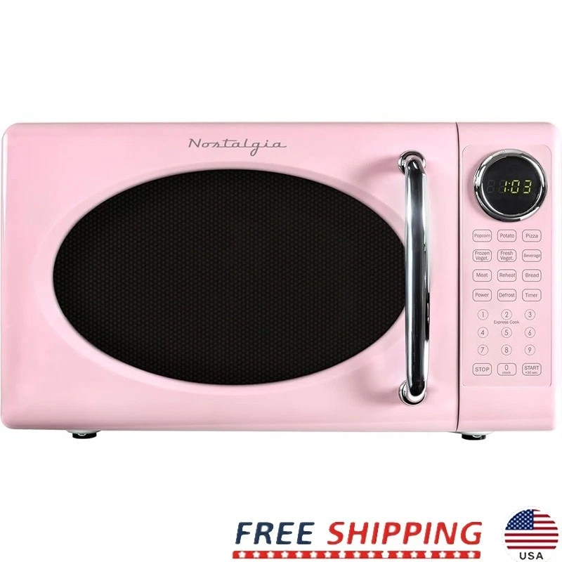 Countertop Microwave Oven W/ Turntable Auto Cook Programs Power Levels