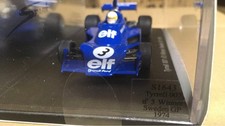 Spark 1/43 Tyrrell 007 n°3 1974 Swedish GP winning model Minicar