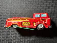 1960's LOUIS MARX TOYS Remote Control Fire Engine 125 GD 2.0 Not Working