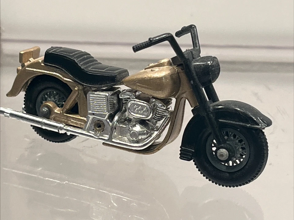 MATCHBOX SUPERFAST NO 50-D HARLEY-DAVIDSON МОТОЦИКЛА PRE PRO ЧЕРНЫЙ СИДЕНЬЕ MIB - Изображение 4 из 4