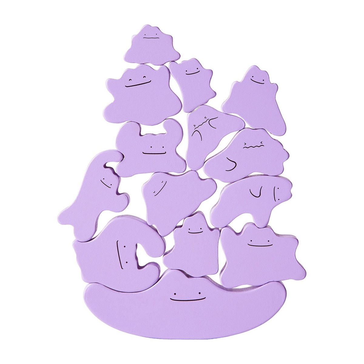 Pokemon Center Original Wooden Ditto 14 Transformations Puzzle