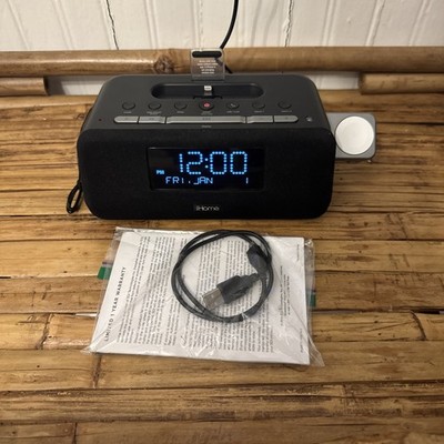 iHome iPLWBT5 Docking Clock Radio for iPhone & Apple Watch Tested