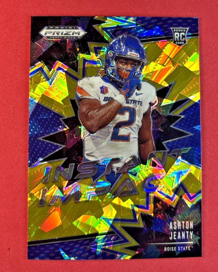 2025 Prizm Draft Picks Ashton Jeanty RC #II-AJY Instant Impact