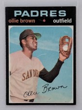 1971 Topps Baseball #505 Ollie Brown San Diego Padres - NM