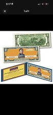 HONUS WAGNER T206 1909-11 Tobacco Rare Baseball iconic Card Art U.S. $2 Bill