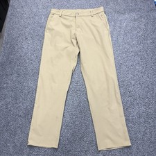 Lululemon Commission ABC Pant Mens 31x30 Classic Fit Warpstreme Khaki Tan