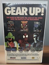 Vintage Sega Game Gear Print Ad / Wall Art Pop Art Spider-Man WWF Terminator