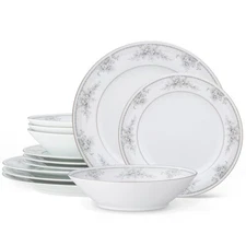 Sweet Leilani 12-Piece Dinnerware Set, for 4