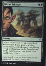 Nissa's Triumph 170/264 War of the Spark Magic: The Gathering