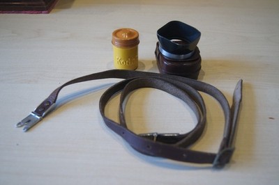 Genuine Leather Neck Strap for Rolleiflex 2.8F 2.8E 3.5F 3.5E 3.5T 2.8FX