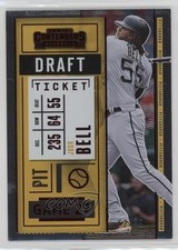 2020 Panini Contenders Draft Ticket Purple 62/99 Josh Bell #6 2o0