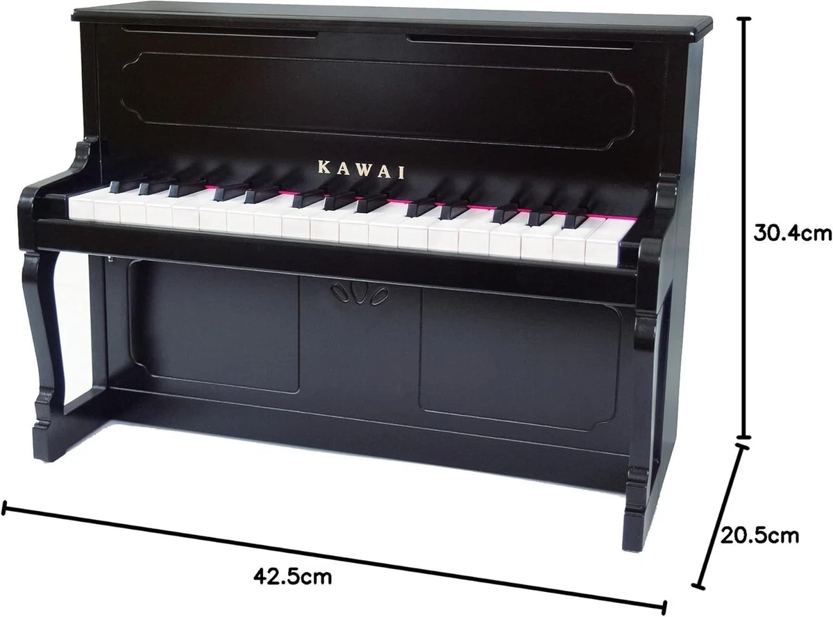 KAWAI Mini Piano Vertical Negro 32 Teclas Instrumento Musical Juguete Modelo ...