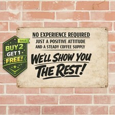 Work Office Retail Funny Rogue River Tactical Metal Tin Sign 12x8