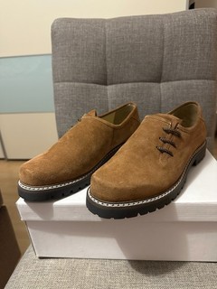 Trachtenschuhe Herren Gr: 43 braun/cognac Leder wie neu