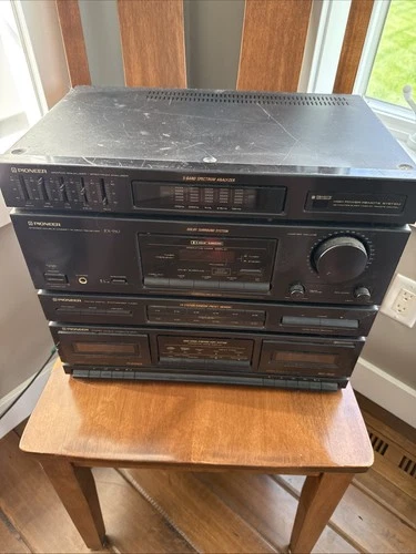 Pioneer RX-550 W/ Vintage Tuner, Receiver & Cassette Deck