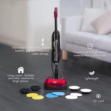 Floor Cleaner, Scrubber, and Polisher, 23 Ft. Cord