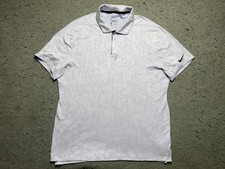 Nike Tiger Woods Dri-FIT Polo Shirt Mens Medium Purple Camo Golf CU9528-580