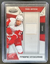 2010-11 Panini Certified Pavel Datsyuk Fabric of the Game Jersey #/250 Red Wings