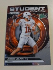 Panini 2024 Prizm Draft Picks Student Orientation Arch Manning Texas SO-AM