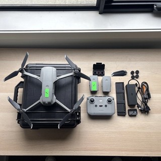 DJI Mavic Air 2 Drone W Batteries ND Filters Charging Hub Hardcase And Cables