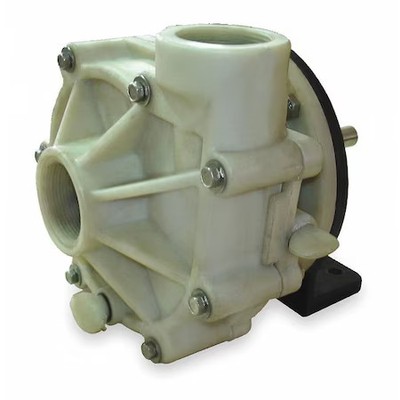 Dayton 2Yev3 Pedestal Pump, Hp Req 3, Polypropylene