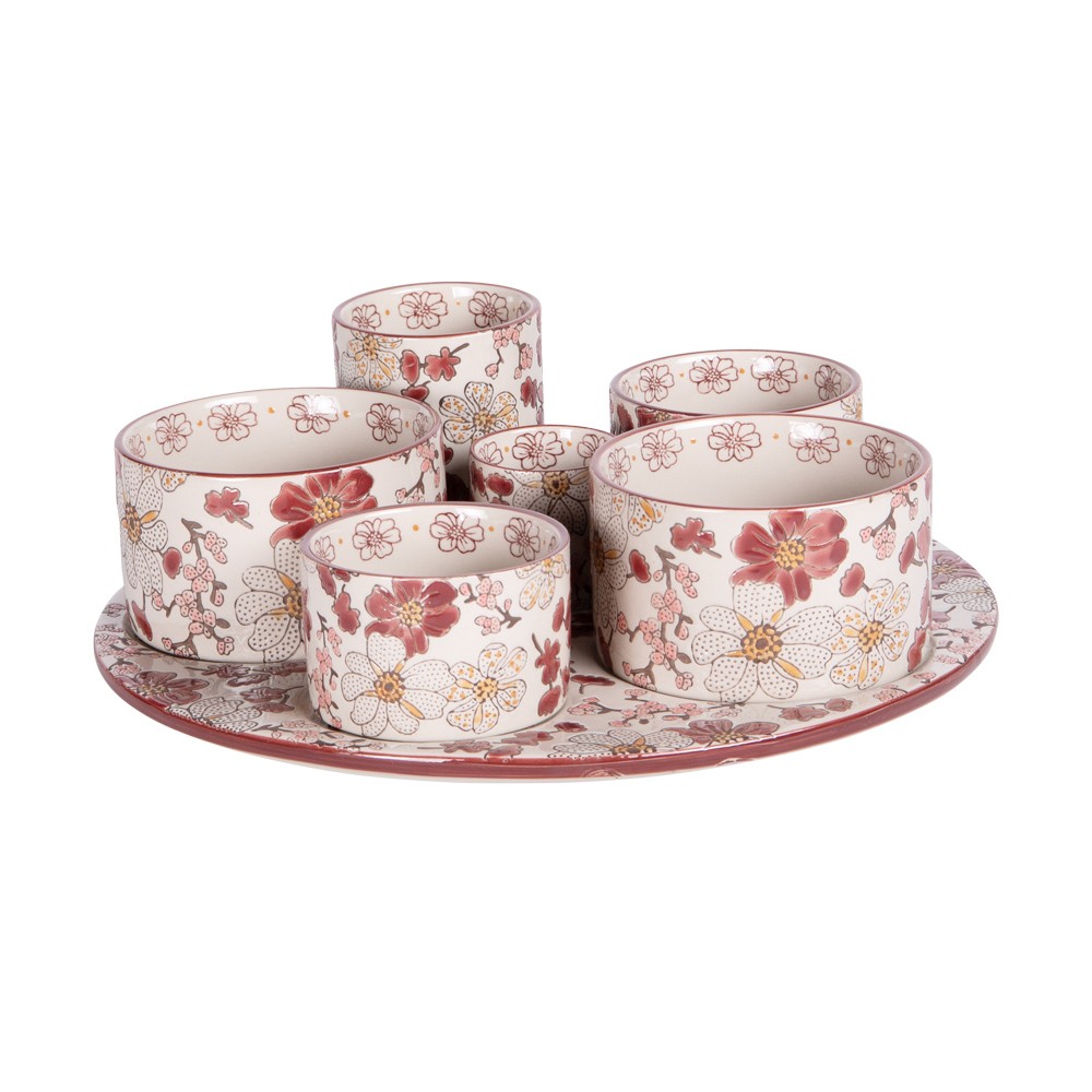 Service apéritif Kiyo Table Passion 31 cm pour simplifier vos buffets