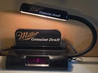 Vtg Miller Genuine Draft Beer Cash Register Lamp Desk Light Bar Nonworking Clock