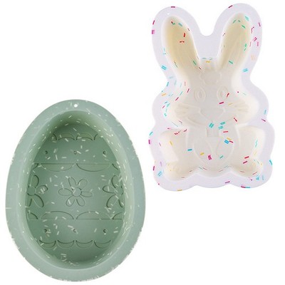 2 Pcs Förmchen Zum Backen Backformen Aus Silikon DIY-Kuchenformen Backwerkzeuge