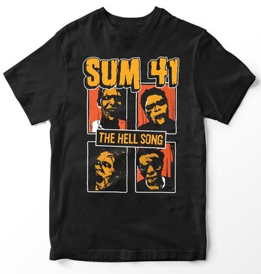 New SUM 41 THE HELL SONG Gift For Fans Unisex All Size T-Shirt PI194