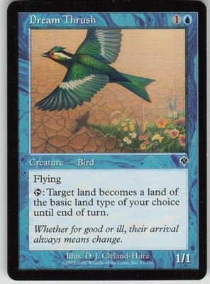 Magic the Gathering TCG Dream Thrush C Invasion 53
