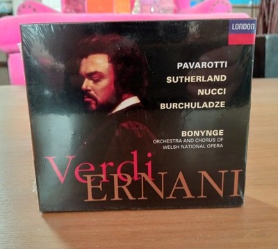Verdi Ernani Pavarotti Sutherland Bonynge Decca 2 CD Box Set