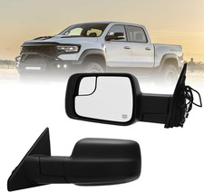  5 2 Pins Left Driver Side Mirror for 2019-2025 Ram 1500 with Temp Sensor/Heate