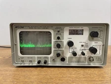 AVCOM Portable Microwave Spectrum Analyzer Model PSA-65A, Power Tested