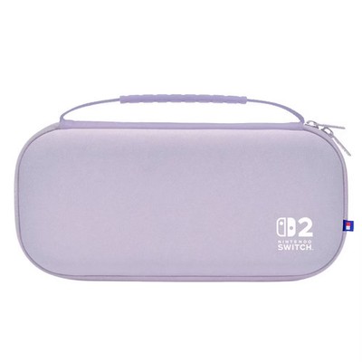 HORI Slim Hard Shell Tough Pouch (Cozy Lavender) for Nintendo Switch 2